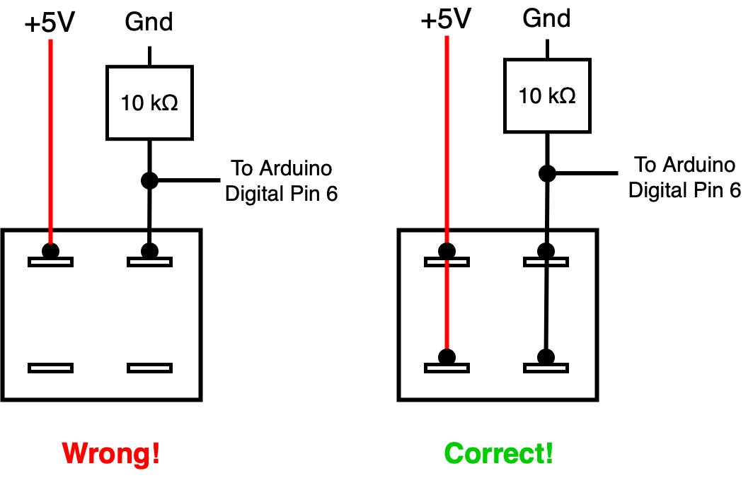 Tilt sensor connection